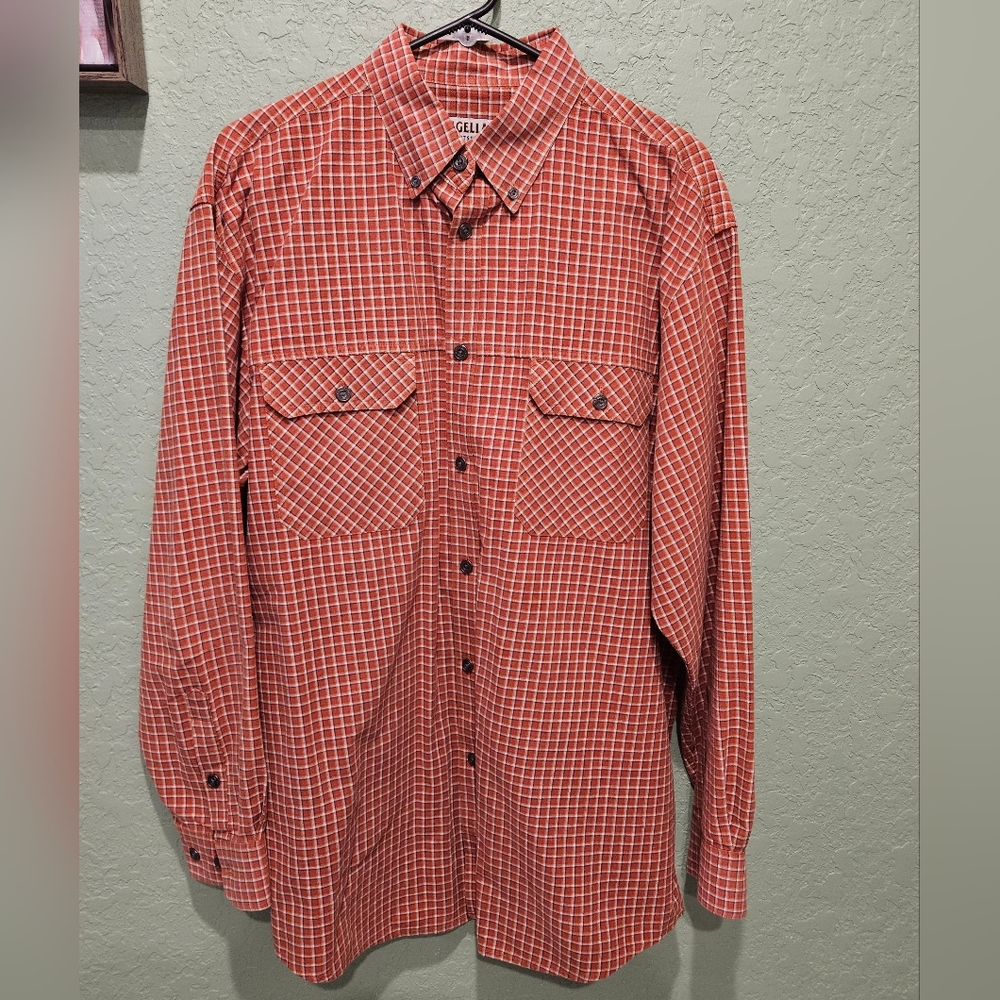 Mens Magellan Sportswear Long Sleeve Shirt Size Large